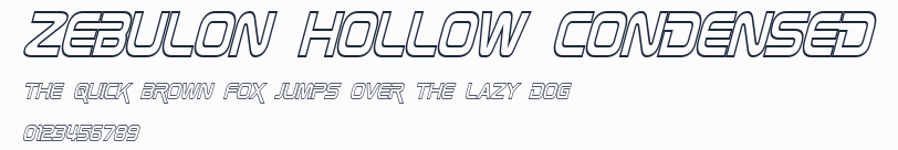 Zebulon Hollow Condensed預覽圖