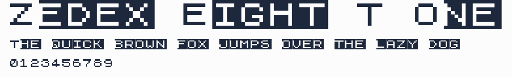 Zedex Eight T One預覽圖
