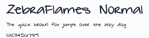 ZebraFlames Normal預覽圖