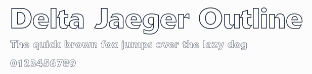 Delta Jaeger Outline預覽圖