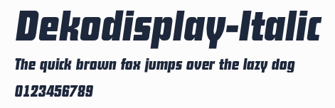 Dekodisplay-Italic預覽圖