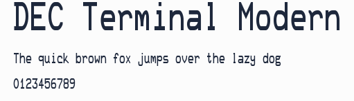 DEC Terminal Modern預覽圖