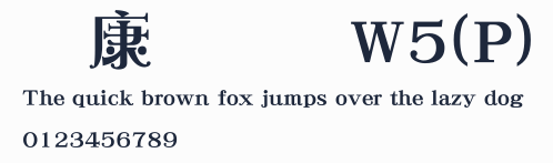 華康飾藝體W5(P)