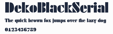DekoBlackSerial預覽圖