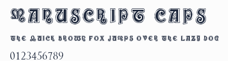 ManuScript Caps預覽圖