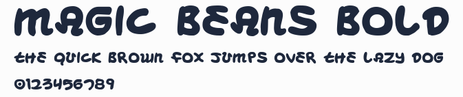 Magic Beans Bold預覽圖