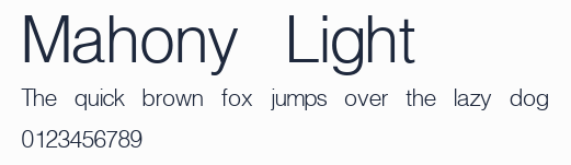 Mahony Light預覽圖