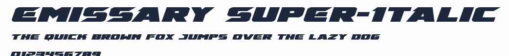 Emissary Super-Italic預覽圖