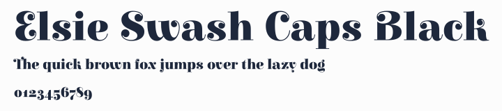 Elsie Swash Caps Black預覽圖