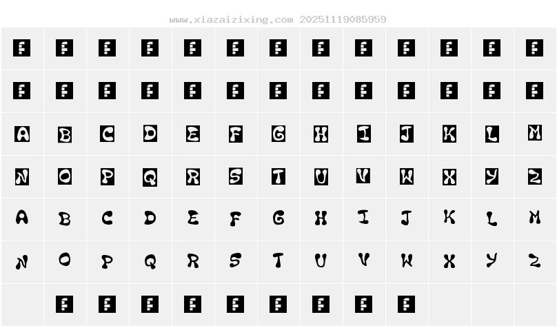 字符映射圖