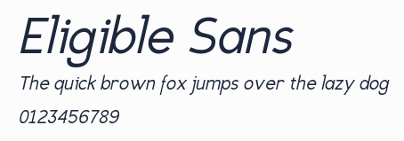 Eligible Sans預覽圖