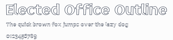 Elected Office Outline預覽圖