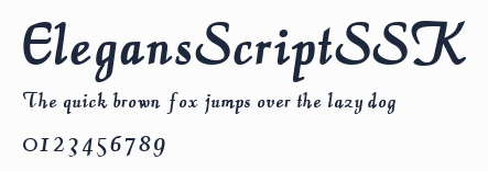 ElegansScriptSSK預覽圖