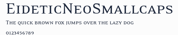 EideticNeoSmallcaps預覽圖