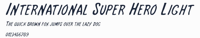 International Super Hero Light預覽圖