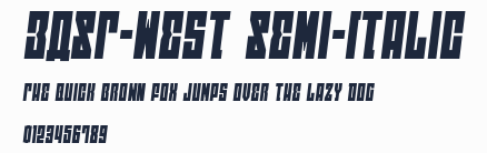 EAST-west Semi-Italic預覽圖