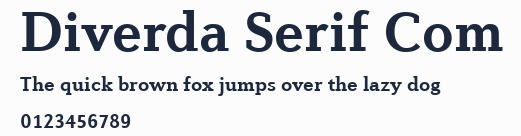 Diverda Serif Com預覽圖