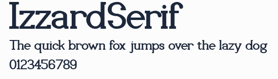 IzzardSerif預覽圖