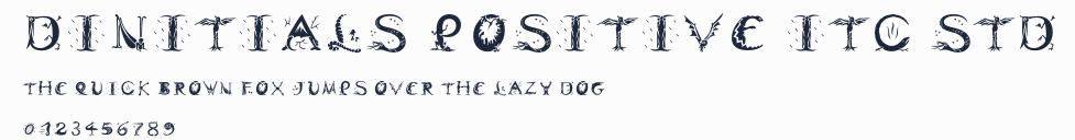 Dinitials Positive ITC Std