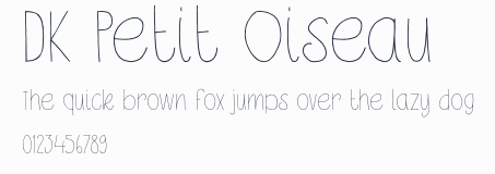 DK Petit Oiseau預覽圖