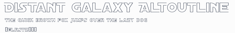 Distant Galaxy AltOutline