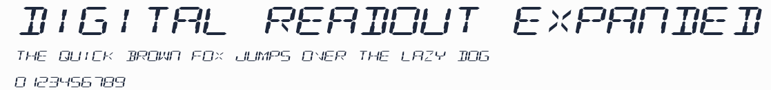 Digital Readout Expanded