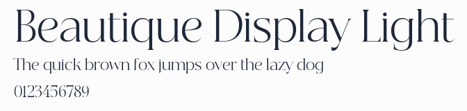 Beautique Display Light