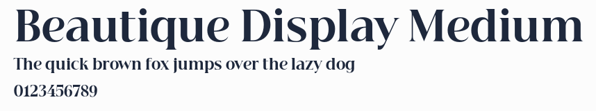 Beautique Display Medium