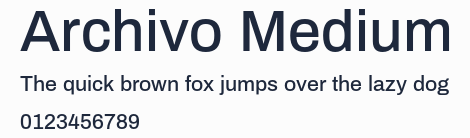 Archivo Medium