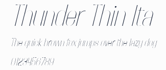 Thunder Thin Ita預覽圖