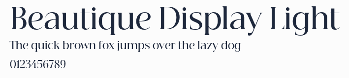 Beautique Display Light