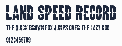 Land Speed Record預覽圖