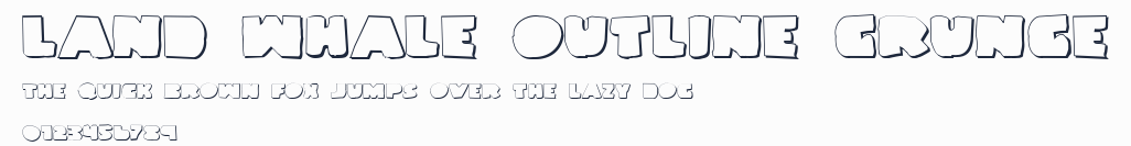 Land Whale Outline Grunge預覽圖