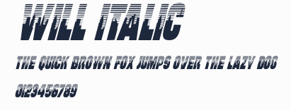 Will Italic預覽圖