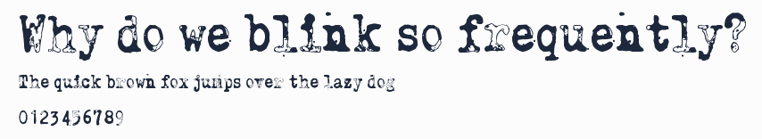 Why do we blink so frequently?預覽圖