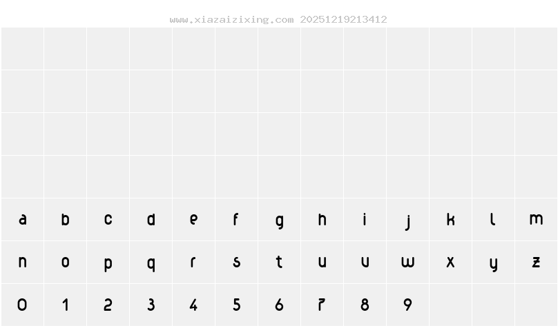 字符映射圖