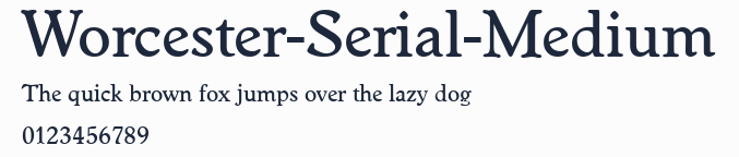 Worcester-Serial-Medium預覽圖