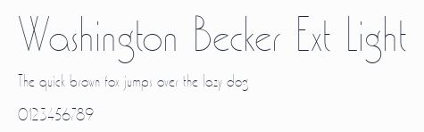 Washington Becker Ext Light預覽圖