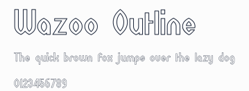 Wazoo Outline預覽圖