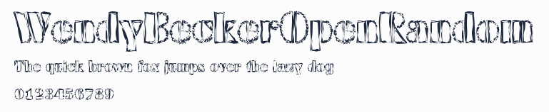 WendyBeckerOpenRandom預覽圖
