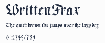 WrittenFrax預覽圖