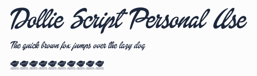 Dollie Script Personal Use預覽圖