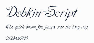 Dobkin-Script預覽圖
