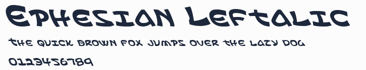 Ephesian Leftalic預覽圖
