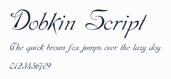 Dobkin Script預覽圖