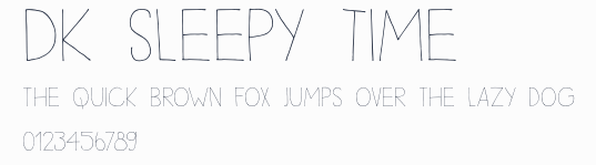 DK Sleepy Time預覽圖