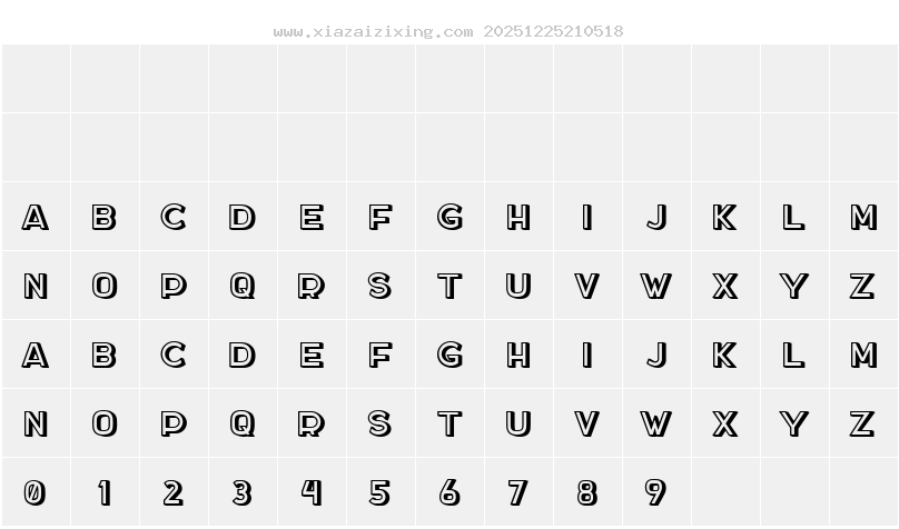 字符映射圖