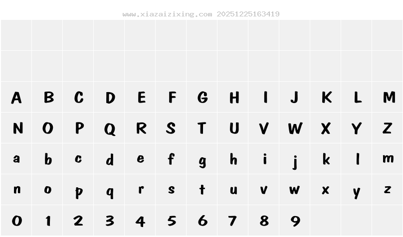 字符映射圖