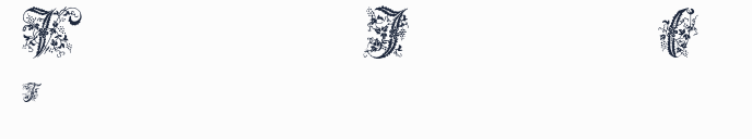 Victorian Initials One預覽圖