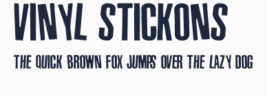 Vinyl Stickons預覽圖